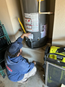 A water heater repair in North Richland Hills