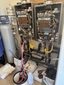 Tankless water heater repair in Westlake