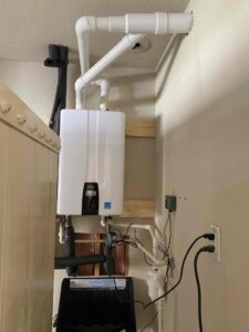New tankless water heater installation in Keller